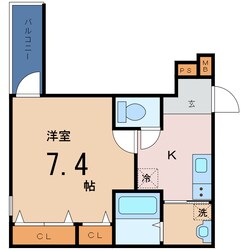 フジパレス清水の物件間取画像